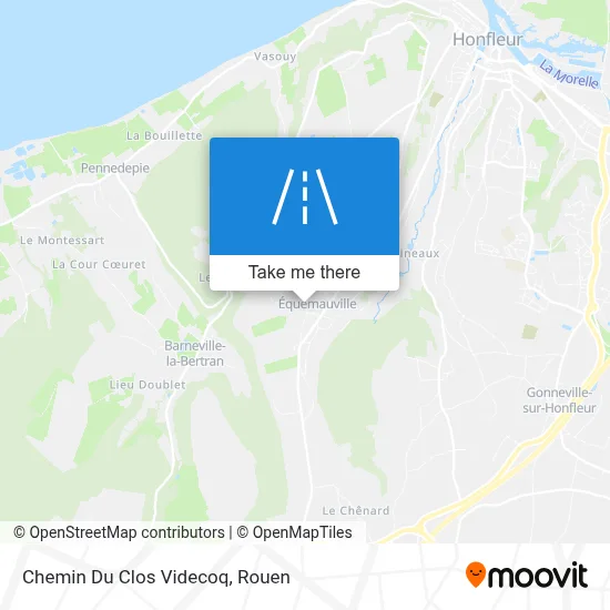 Chemin Du Clos Videcoq map