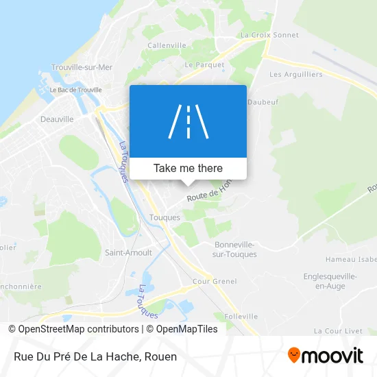 Rue Du Pré De La Hache map