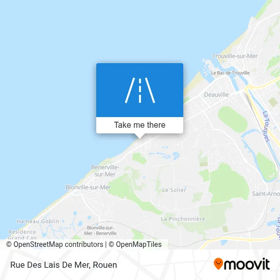 Rue Des Lais De Mer map