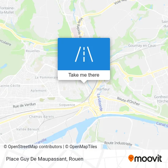 Place Guy De Maupassant map