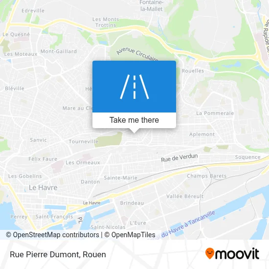 Rue Pierre Dumont map