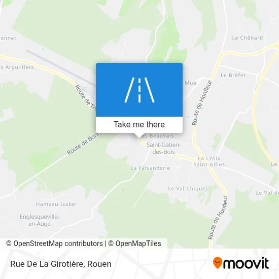 Rue De La Girotière map
