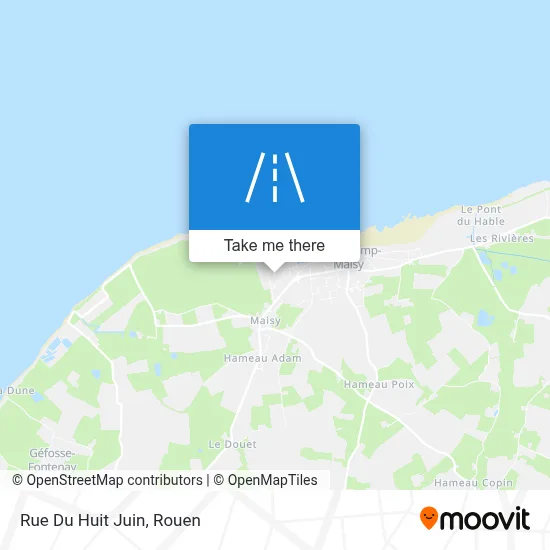 Mapa Rue Du Huit Juin