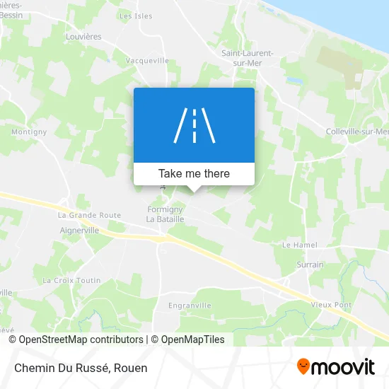 Chemin Du Russé map