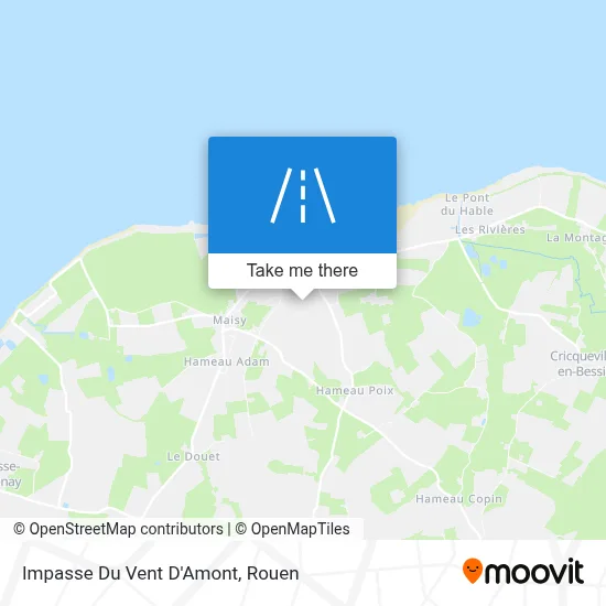 Impasse Du Vent D'Amont map