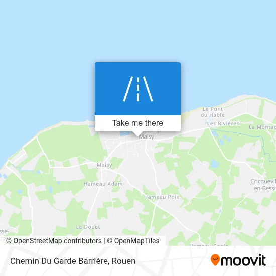 Chemin Du Garde Barrière map