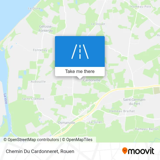 Chemin Du Cardonneret map