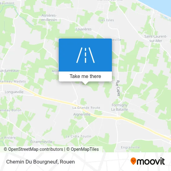 Chemin Du Bourgneuf map