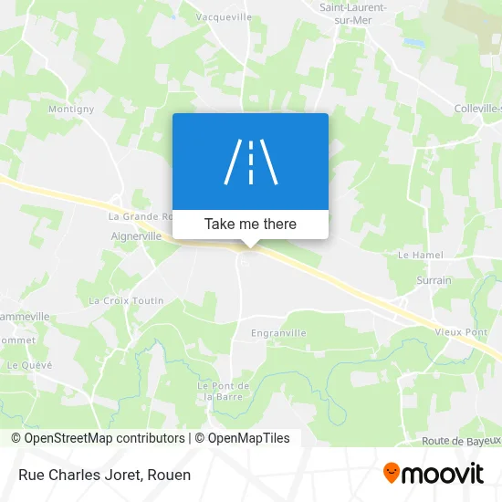 Rue Charles Joret map