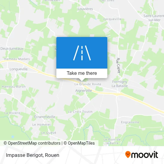 Impasse Berigot map