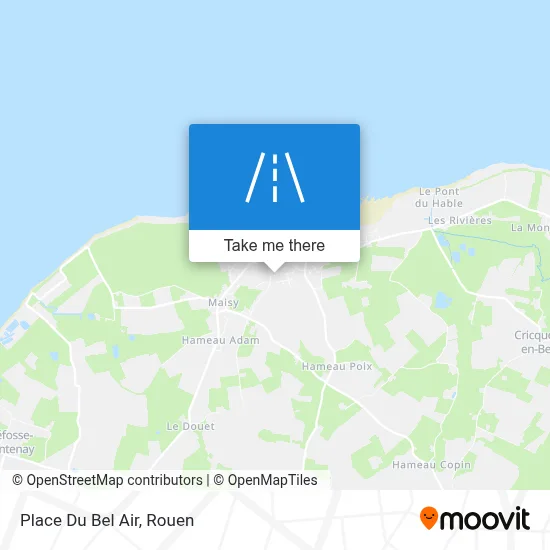 Place Du Bel Air map