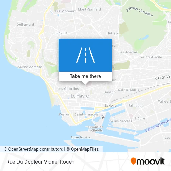 Rue Du Docteur Vigné map