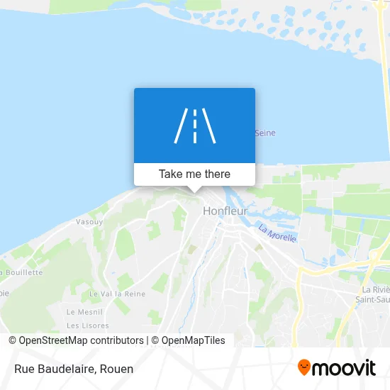 Rue Baudelaire map