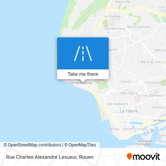 Rue Charles-Alexandre Lesueur map