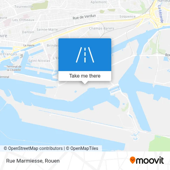 Rue Marmiesse map