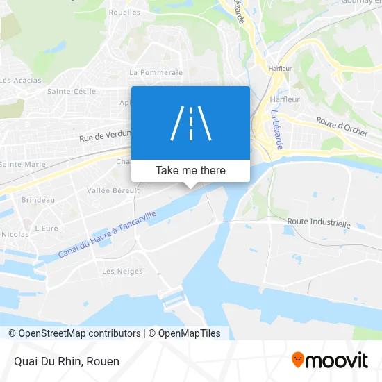 Quai Du Rhin map