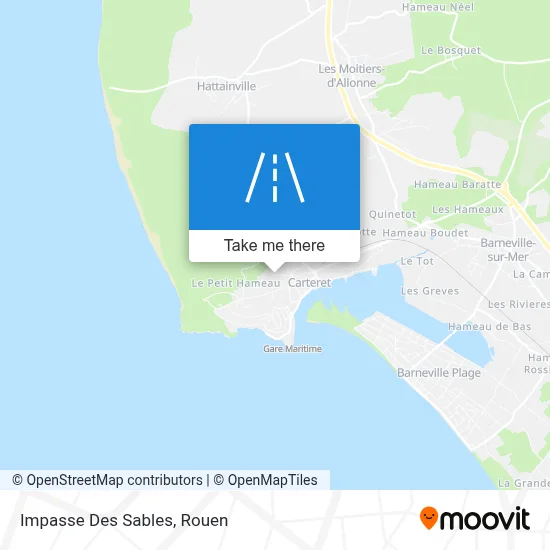 Impasse Des Sables map