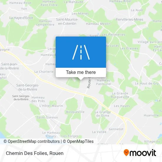 Chemin Des Folies map