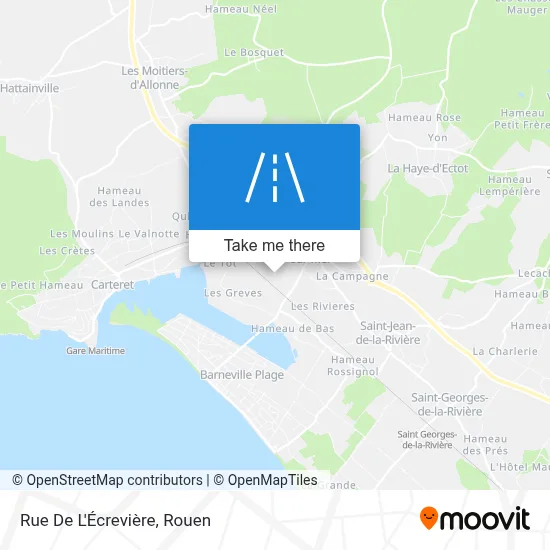 Rue De L'Écrevière map