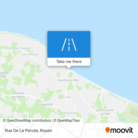 Rue De La Percée map