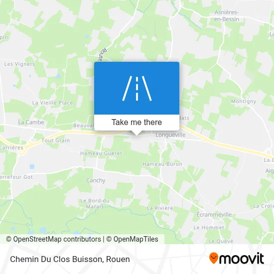 Chemin Du Clos Buisson map