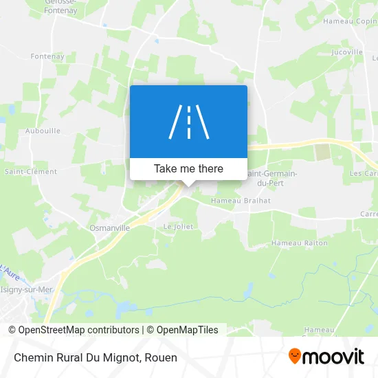 Chemin Rural Du Mignot map
