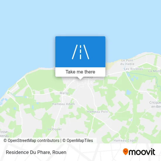 Residence Du Phare map