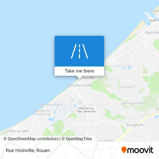 Rue Hoinville map