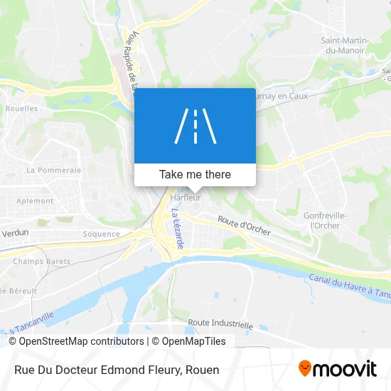 Rue Du Docteur Edmond Fleury map