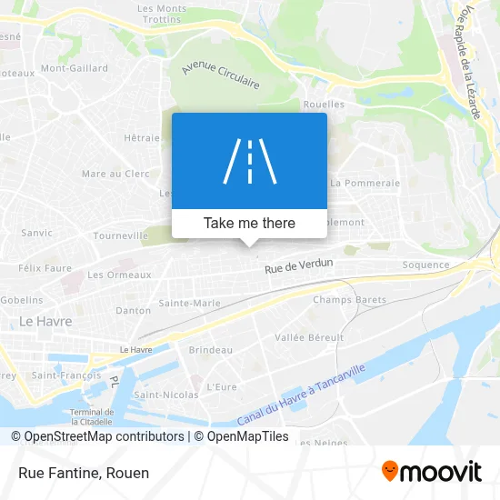 Rue Fantine map