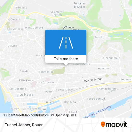 Tunnel Jenner map