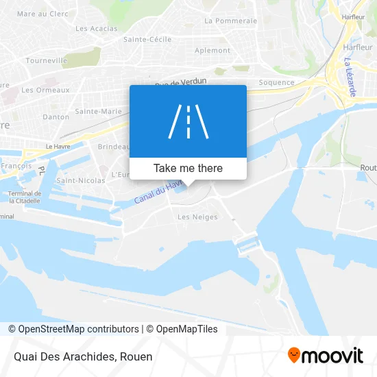 Quai Des Arachides map