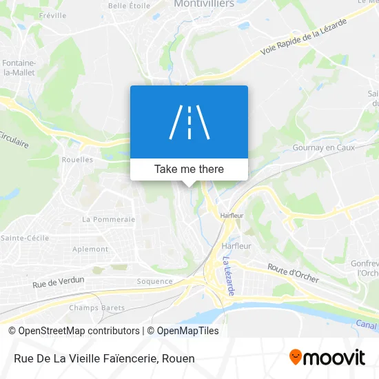 Rue De La Vieille Faïencerie map