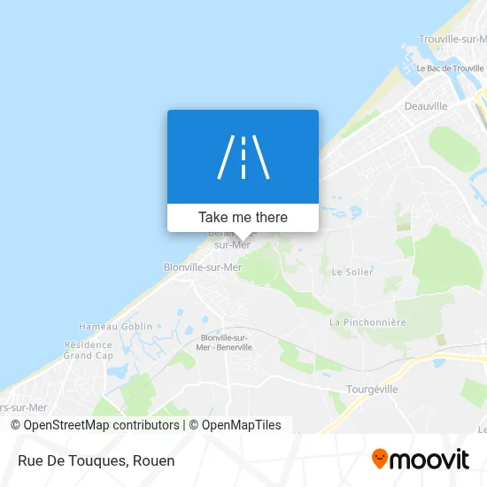 Mapa Rue De Touques
