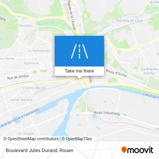 Boulevard Jules Durand map