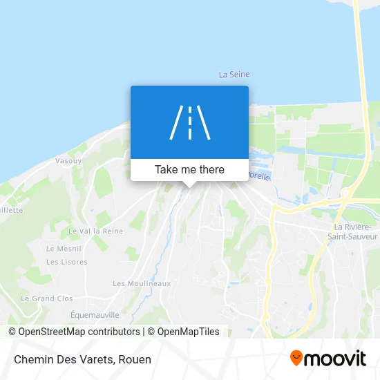 Chemin Des Varets map