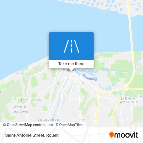 Rue Saint-Antoine map