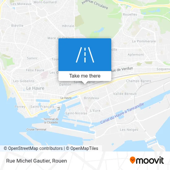 Rue Michel Gautier map