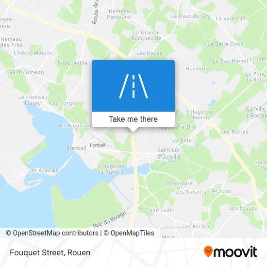 Rue Fouquet map