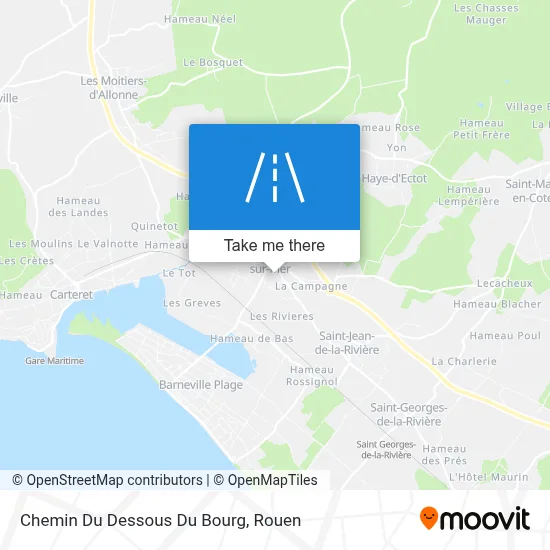 Chemin Du Dessous Du Bourg map