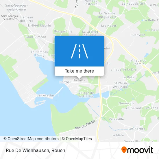 Mapa Rue De Wienhausen