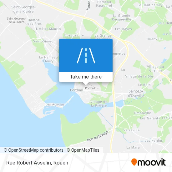 Rue Robert Asselin map