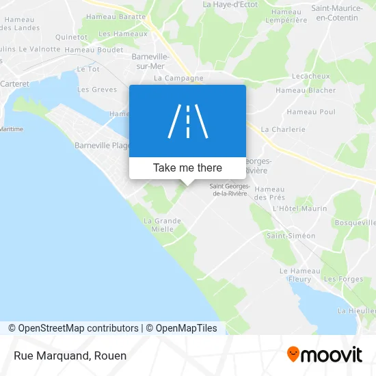Mapa Rue Marquand