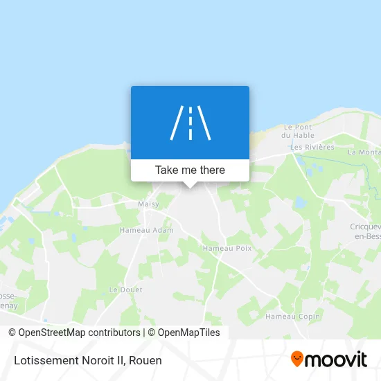 Lotissement Noroit II map