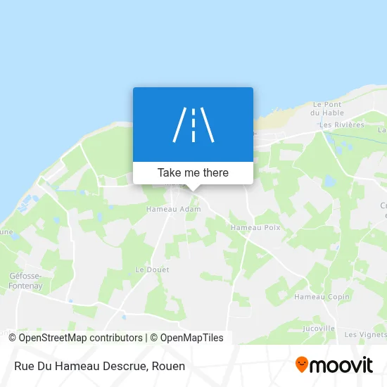 Rue Du Hameau Descrue map