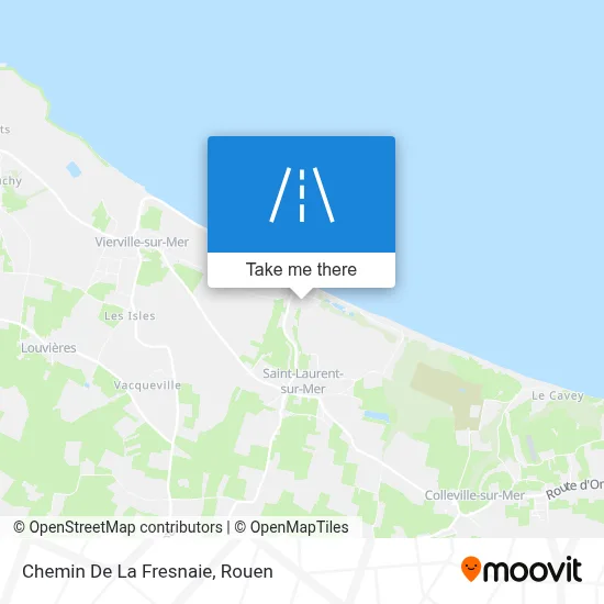 Chemin De La Fresnaie map