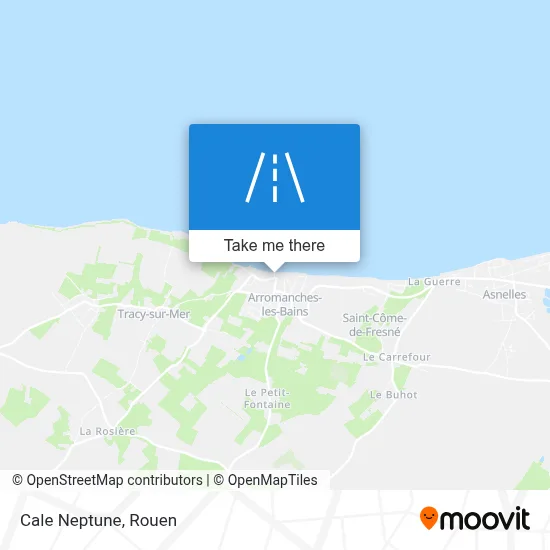Mapa Cale Neptune