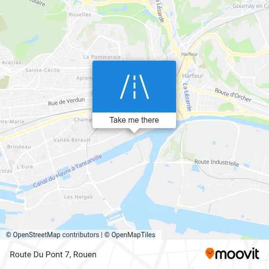Mapa Route Du Pont 7
