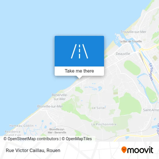 Rue Victor Caillau map