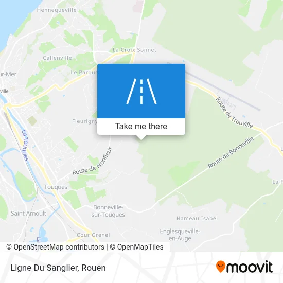 Ligne Du Sanglier map